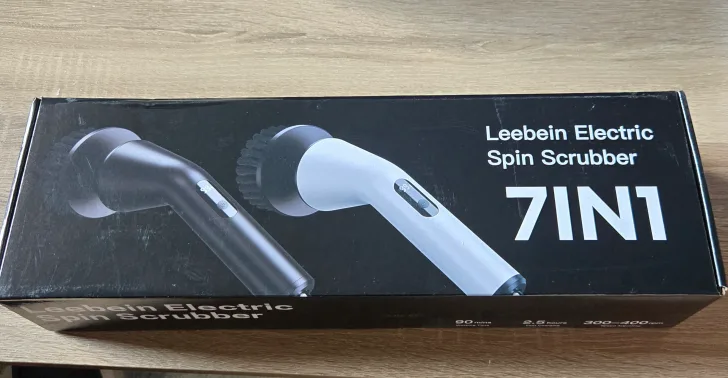 Leebein Electric Spin Scrubber 7IN1- Brand New thumbnail