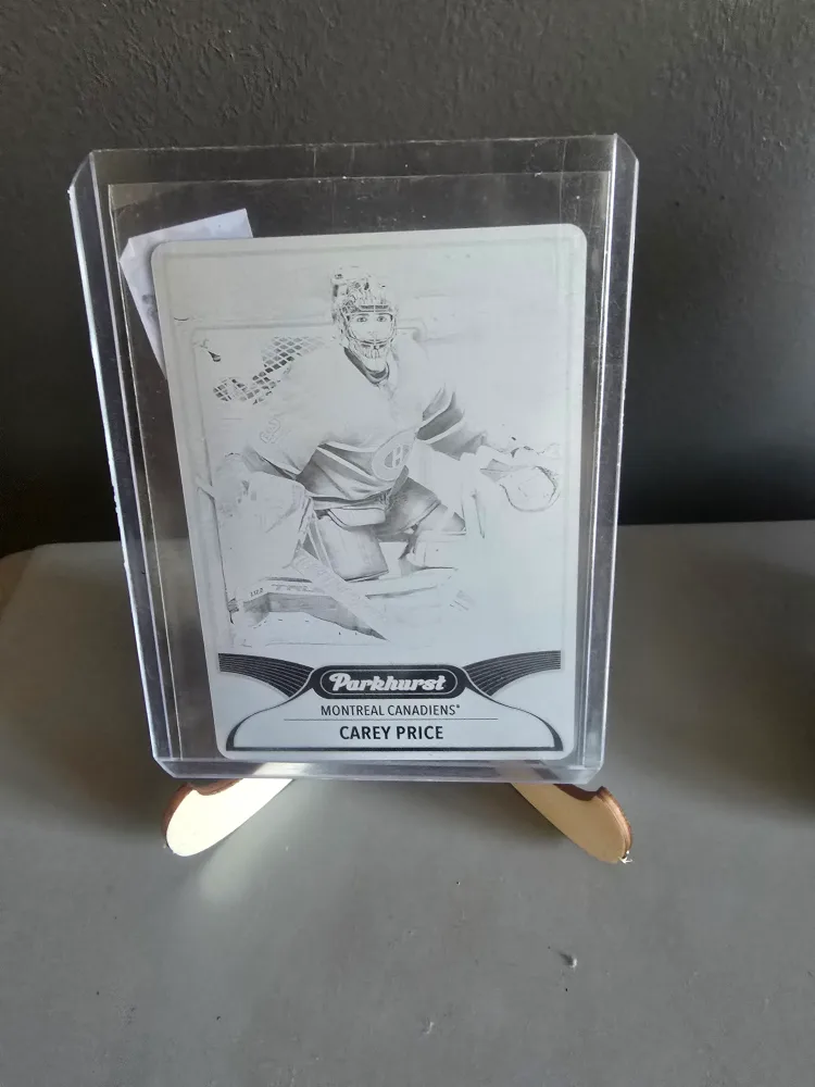 21-22 Parkhurst Carey Price Printing Plate 1/1 thumbnail
