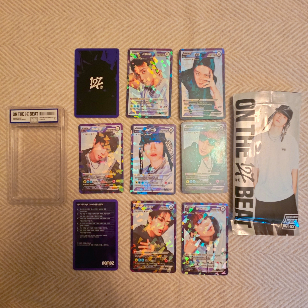 NCT 127 Walk Magazine + Trading Cards - photo 2