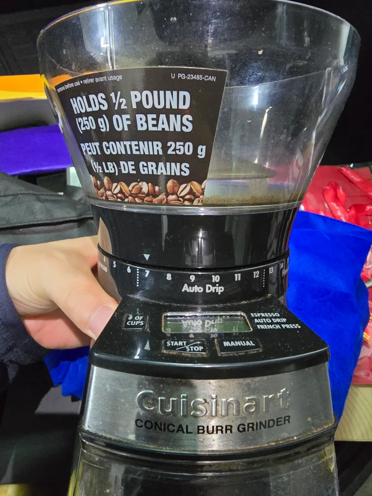 Cuisinart Conical Burr Grinder image indicator(2)