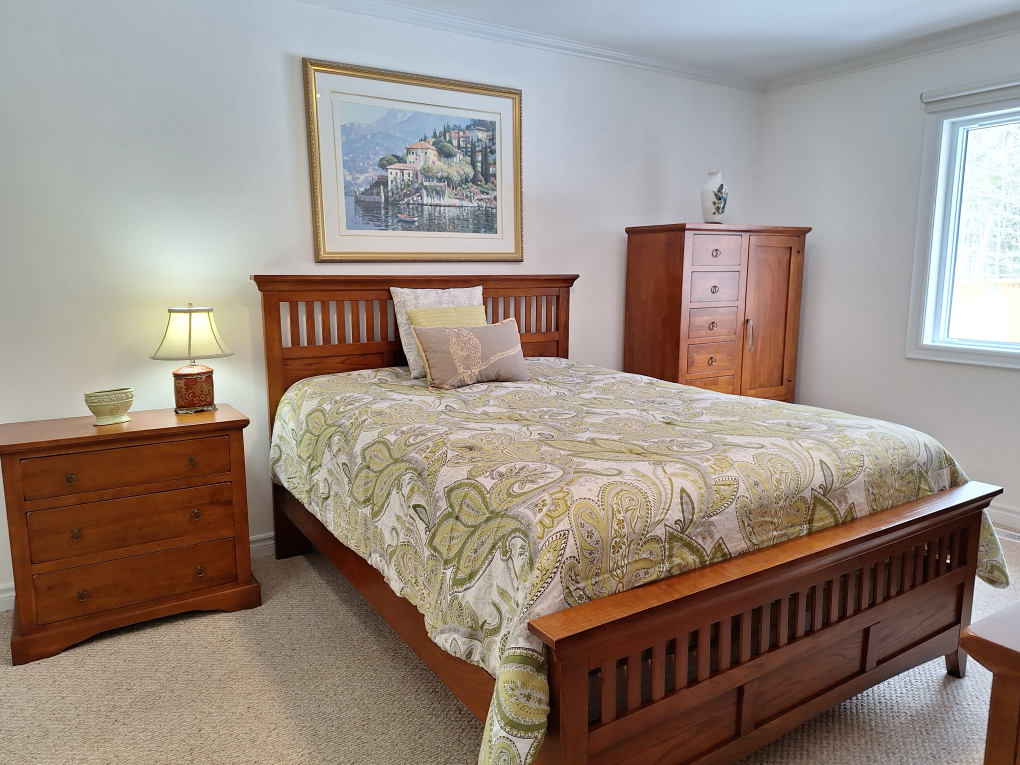 Queen Bedroom Set - Bed, Nightstand, Armoire