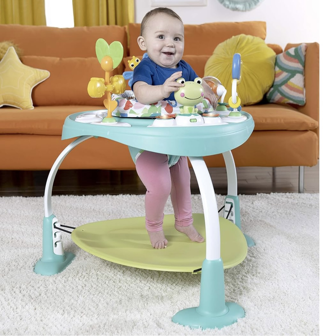 Bounce Baby 2-in-1 Activity Center Jumper & Table - photo 2