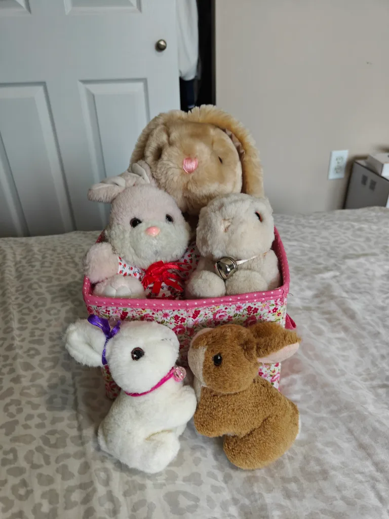 Bunny Plush Toy Collection 💖🧡 image indicator(2)