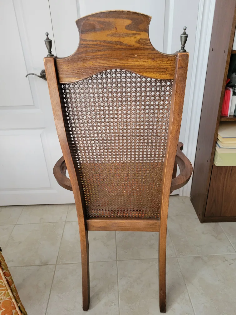 Antique Cane Back Dining Set image indicator(5)