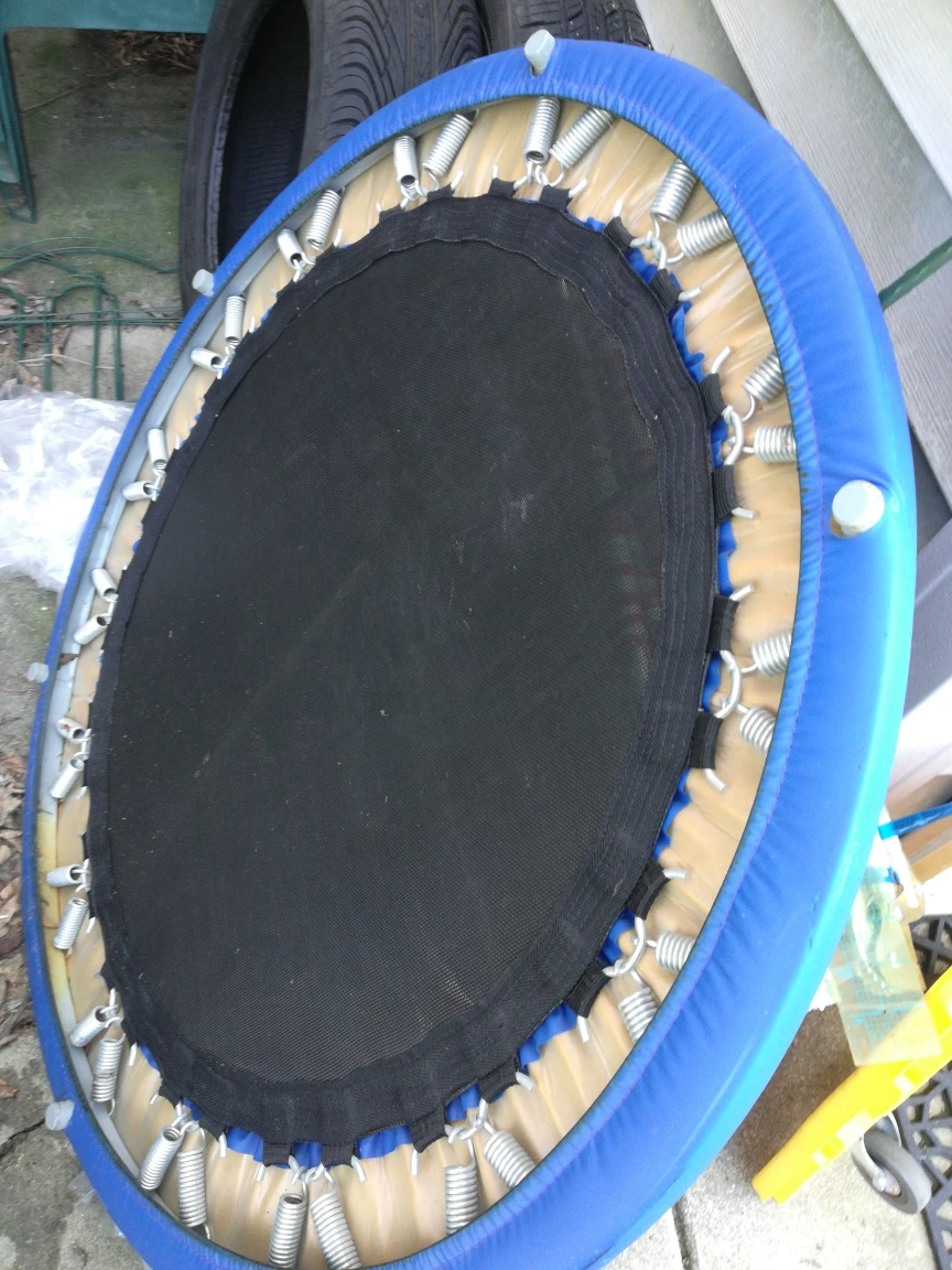 Blue Rebounder Trampoline - photo 2