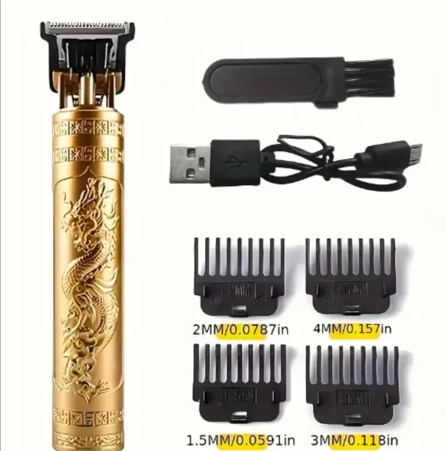 Professional Electric Engraved Hair Clipper image indicator(3)