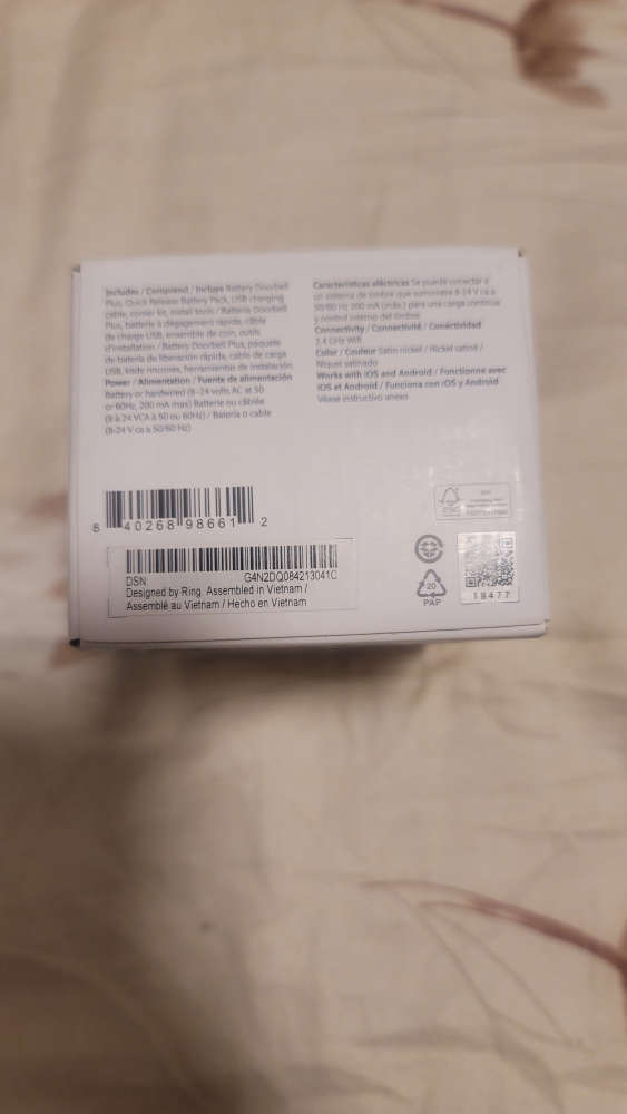 Ring Battery Doorbell Plus - New in Box - photo 2