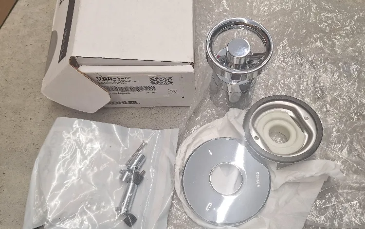 Kohler K-T78026-9-CP Components Valve Trim Polished Chrome image indicator(3)