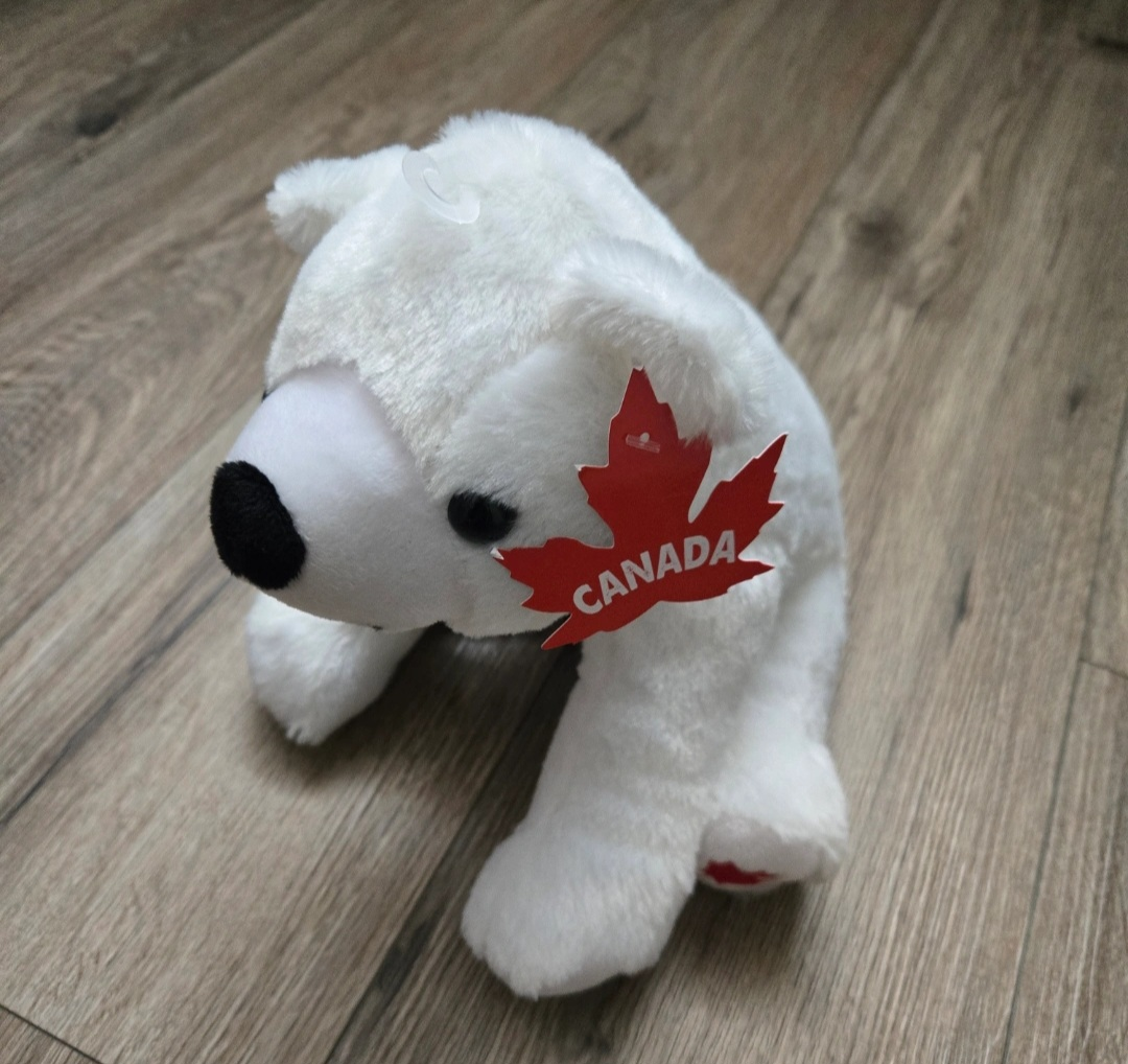 Canada Polar Bear Plush Toy