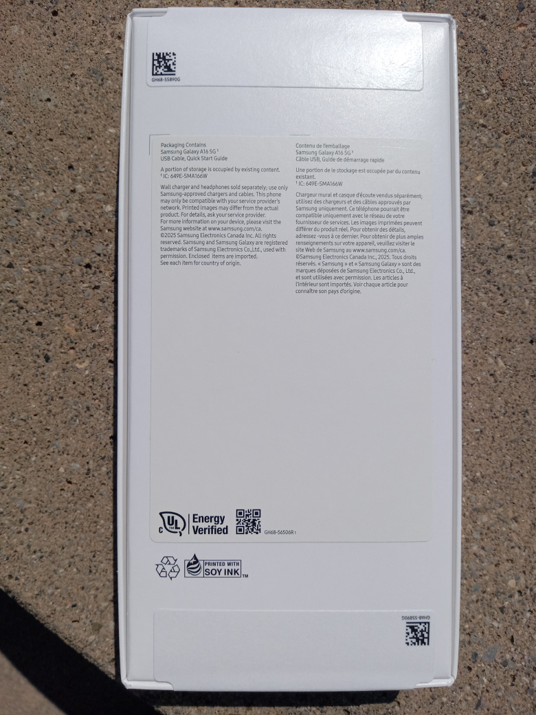 Brand New Samsung A16 5G in sealed box - photo 2
