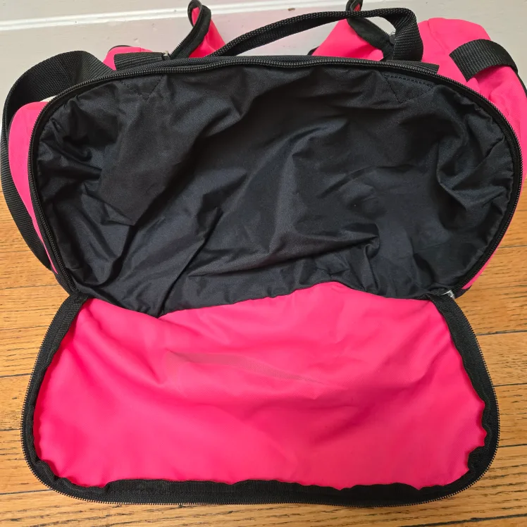 Nike Pink & Black Duffle Bag image indicator(4)