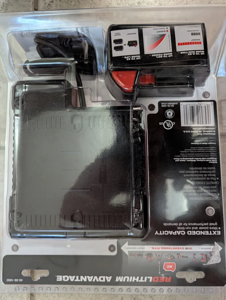 Milwaukee M18 RedLithium XC5.0 Battery & Charger image indicator(3)