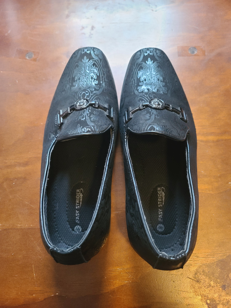 Easy Strider Black Loafers (Size 8) - photo 2