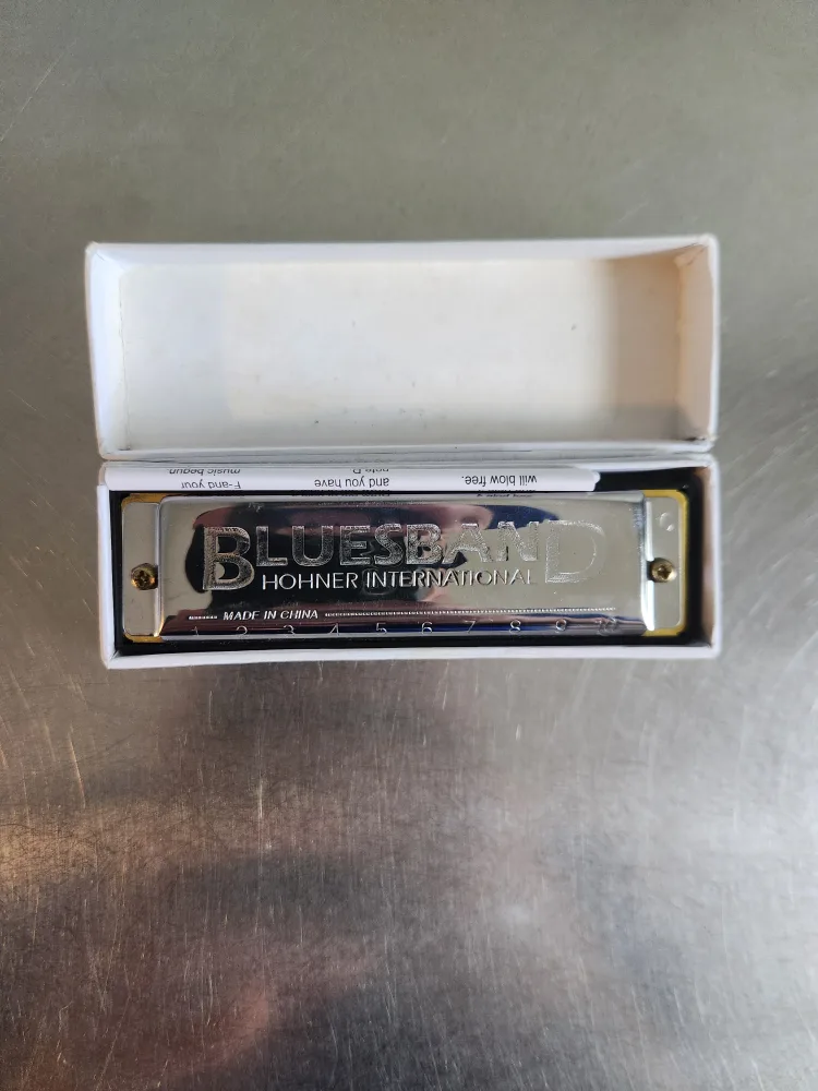 Hohner Bluesband Harmonica w/ Box thumbnail