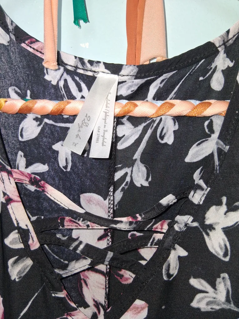 Dress Barn Floral Maxi Dress, Size 2X image indicator(2)