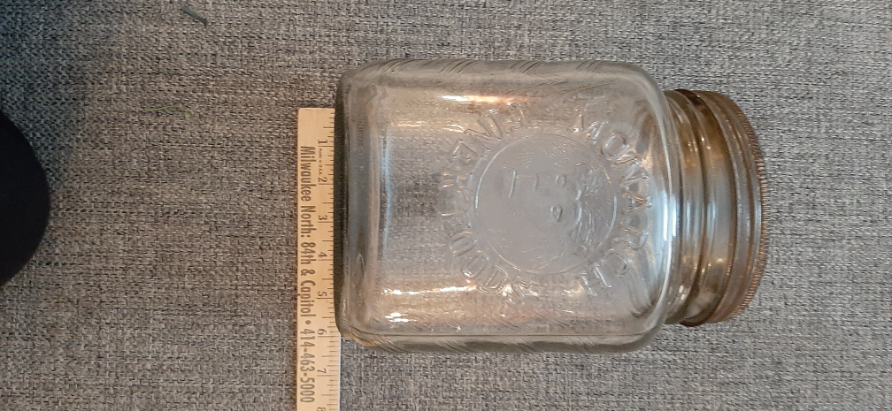 Vintage Monarch Fine Foods Glass Jar - photo 3