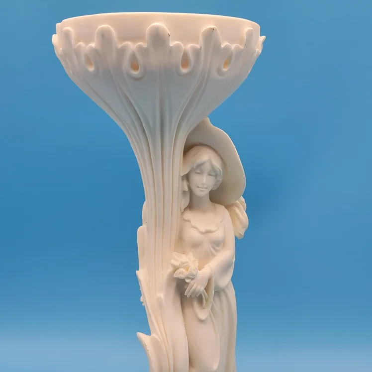 🥳VGC🤩 VICTORIAN LADY under Lamp by Faro A. Lucchesi signed image indicator(2)