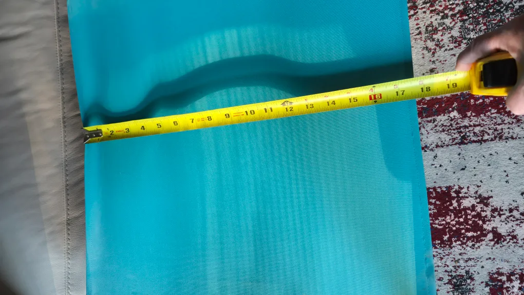 Folding Directors Chairs - Turquoise Canvas & Wood Frame image indicator(7)