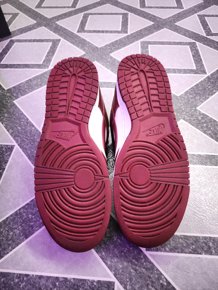 Nike Dunk Low Maroon/White - photo 3