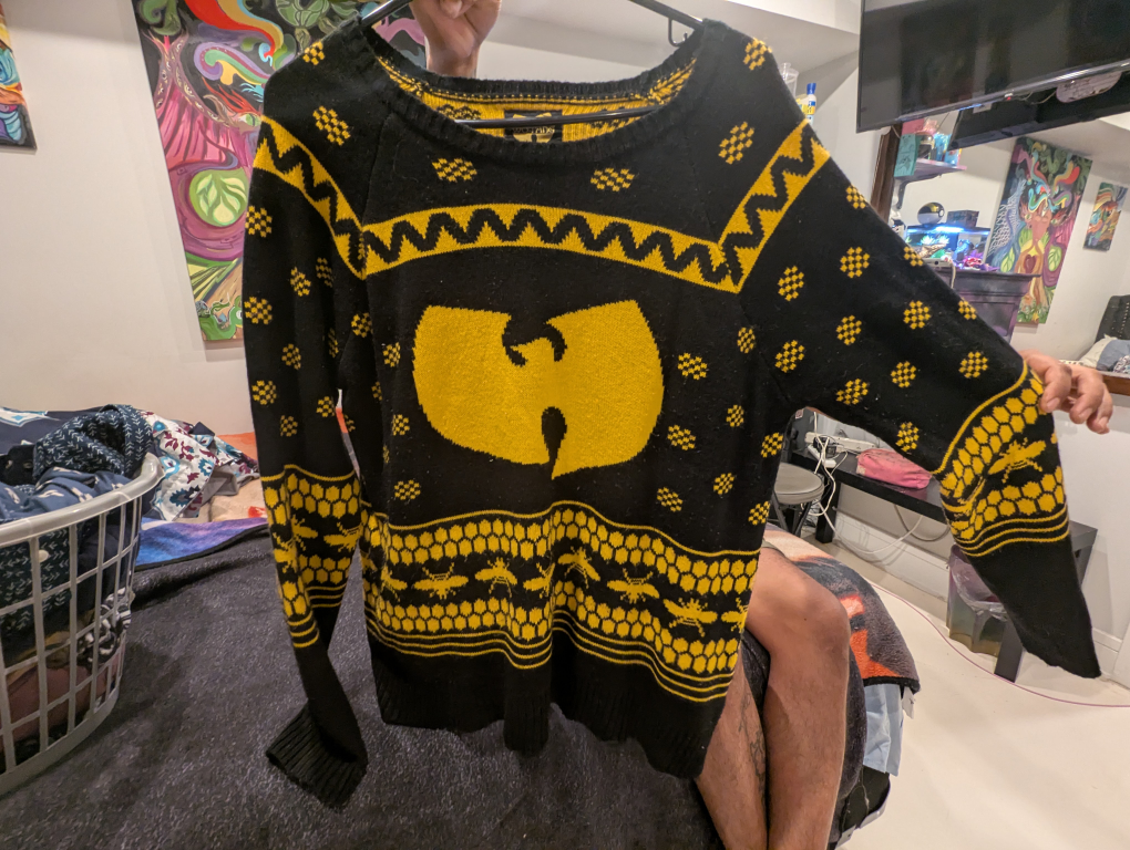 Wu-Tang Clan Black & Yellow Sweater