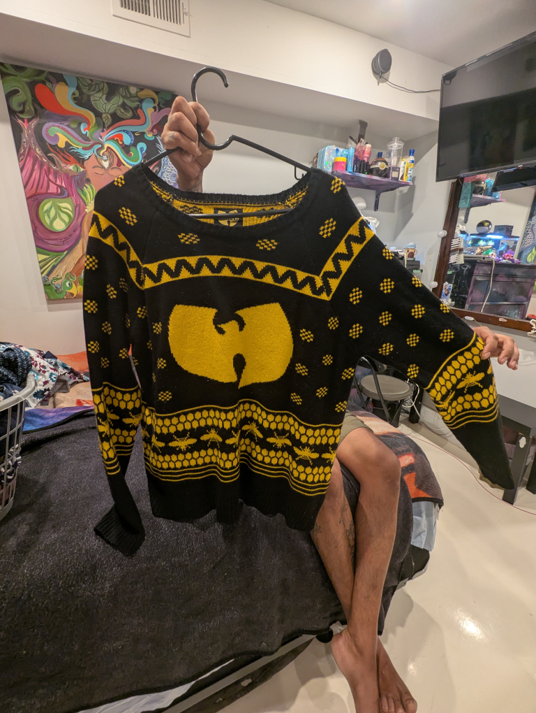 Wu-Tang Clan Black & Yellow Sweater - photo 2