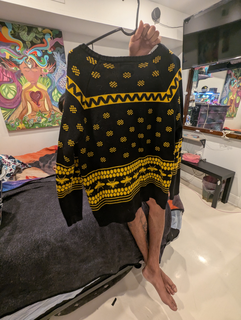 Wu-Tang Clan Black & Yellow Sweater - photo 3
