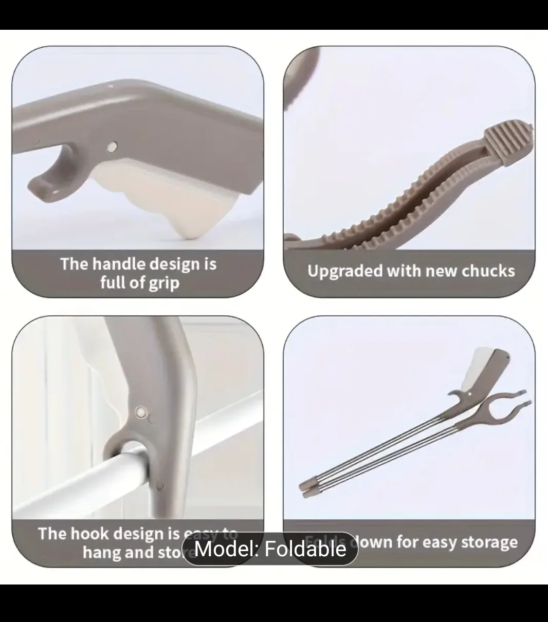 Foldable Grabber Reacher Tool - New image indicator(3)