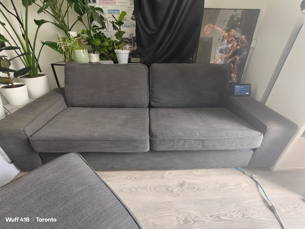 Kivik Sofa with Matching Ottoman image indicator(2)