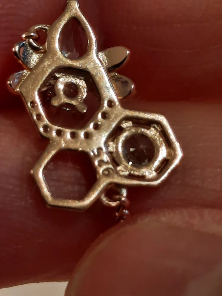 Rose Gold on 925 silver Bee Bracelet image indicator(3)