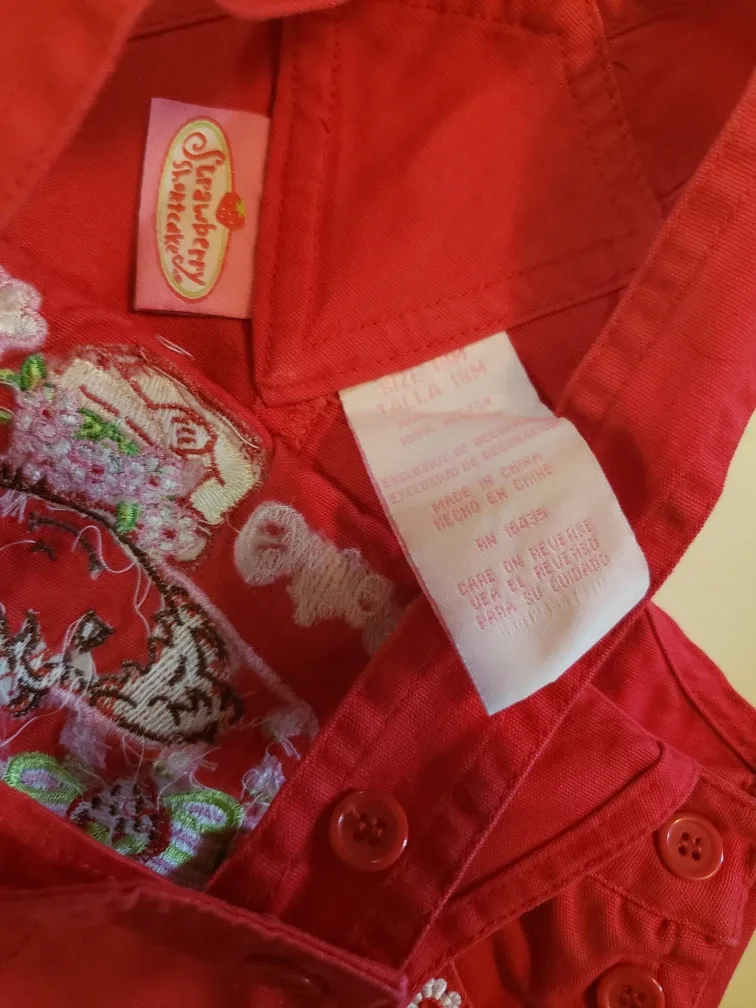 Strawberry Shortcake Overalls - Size 18M image indicator(3)