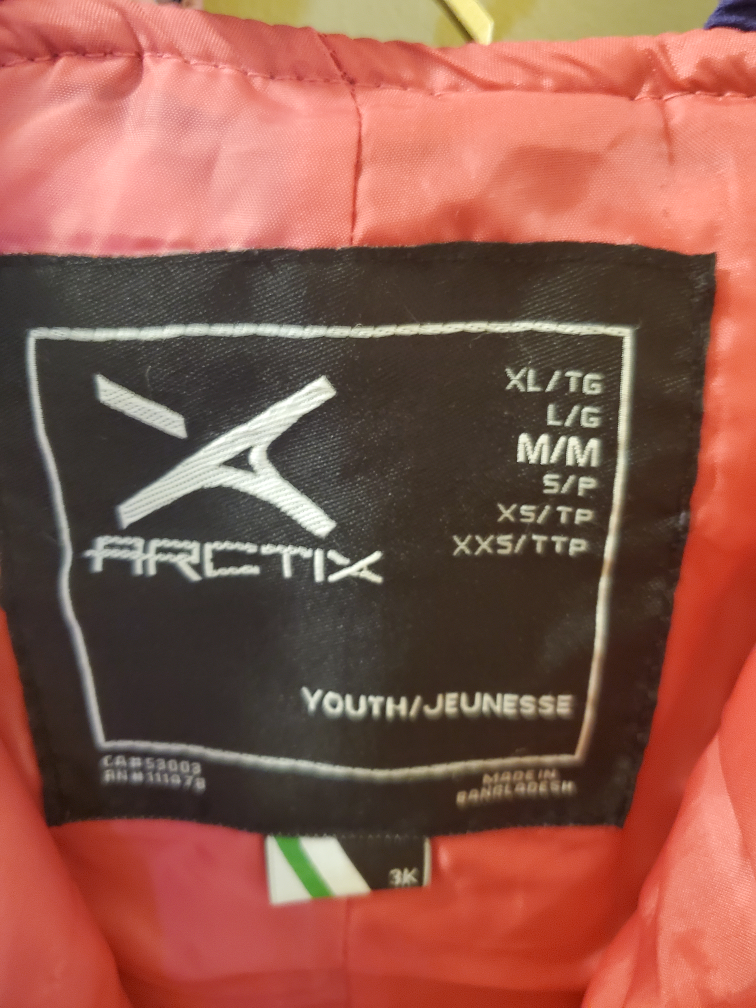Arctix Youth Purple Snow Pants - Size 10 -11 years old - photo 2