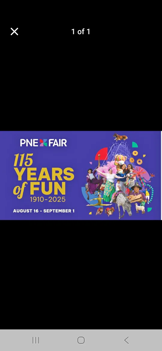 PNE Fair Tickets thumbnail