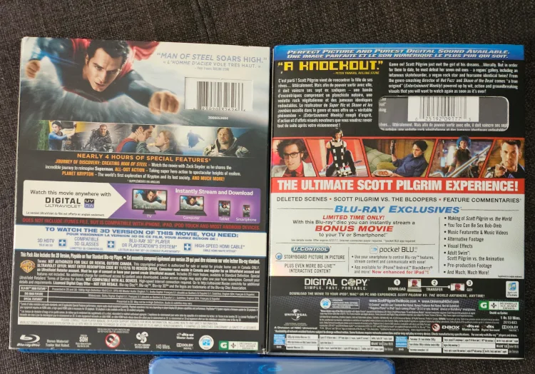 Still Available: Blu-ray Movies: Man of Steel, Scott Pilgrim image indicator(2)