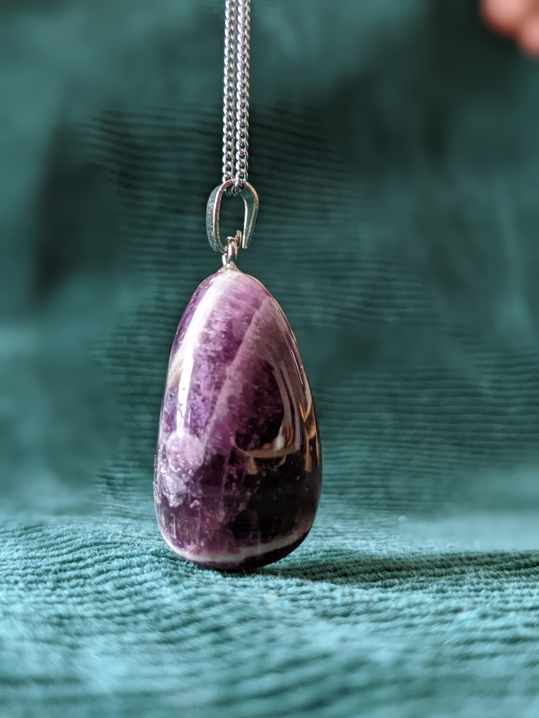 Amethyst Pendant Necklace