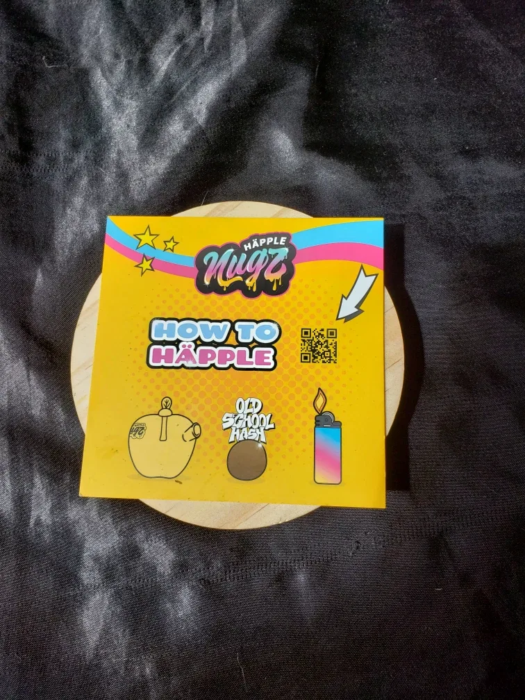 Happle Nugz _HASH_Portable Glass Bong image indicator(6)