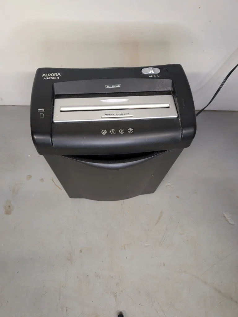 Aurora AS870CR Paper Shredder image indicator(3)