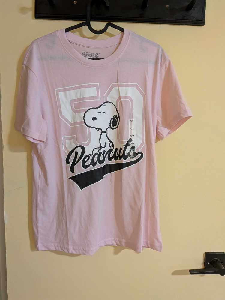Peanuts Snoopy Graphic Tee - Size S