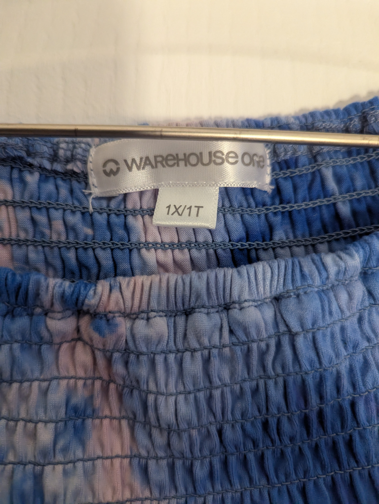 Warehouse One 1X/1T Tie Dye Top - photo 2