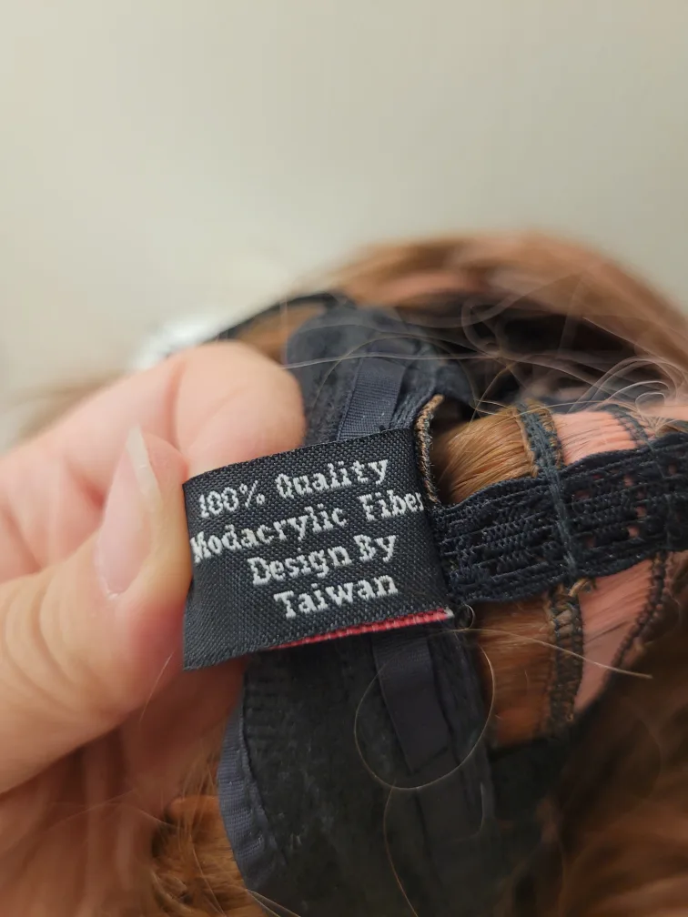 Wig - Long Wavy Brown with Pink Highlights image indicator(4)