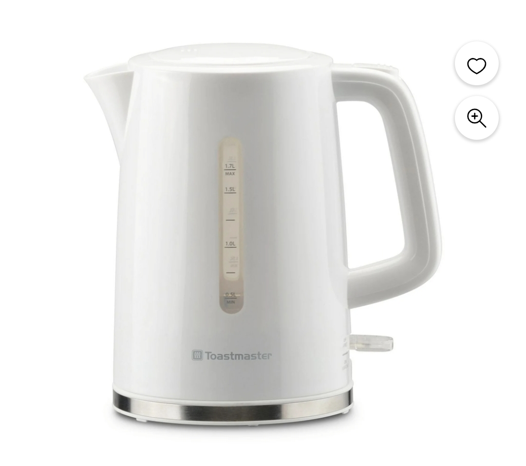 Toastmaster Electric Kettle (White)