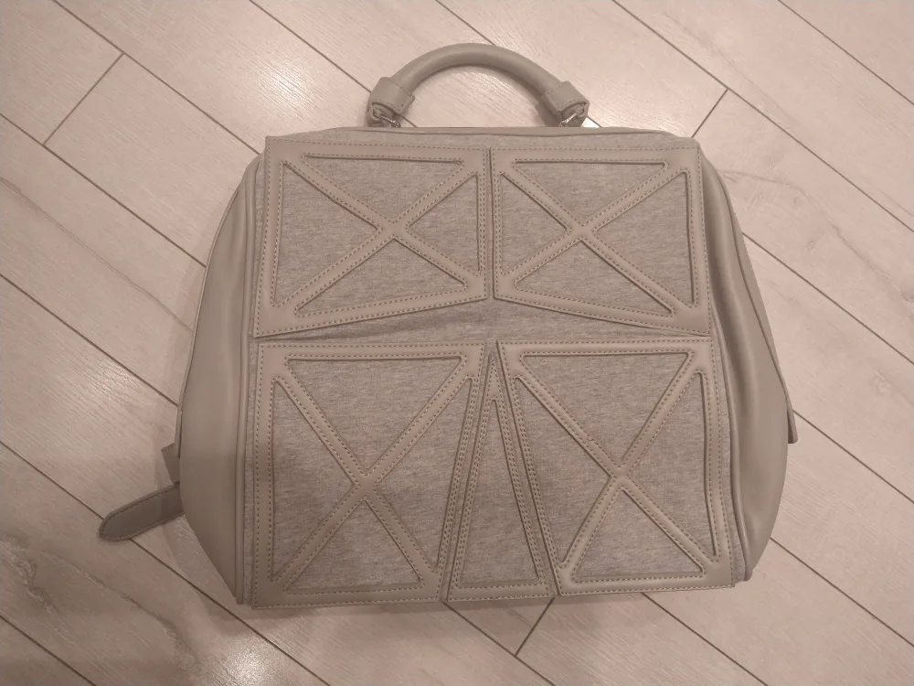 Totally new Rustic House Backpack - Grey, Never used thumbnail