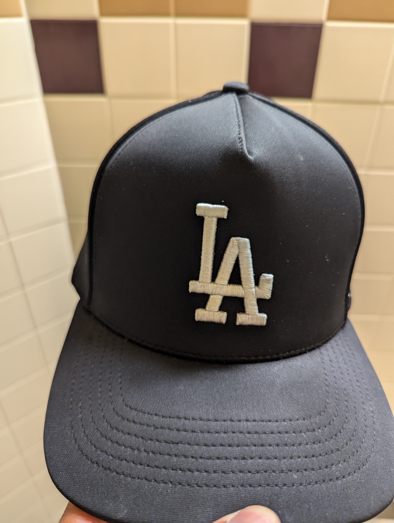 47 Brand LA Dodgers Black Hat