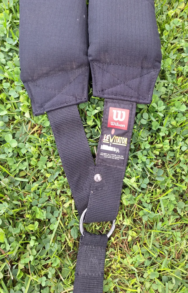 Wilson LEVITATOR Golf Bag Strap - Black (Kit Cat Club rescue) image indicator(2)