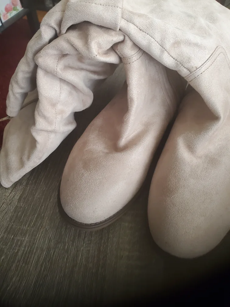 Addition Elle Beige Boots - Size 11w image indicator(2)