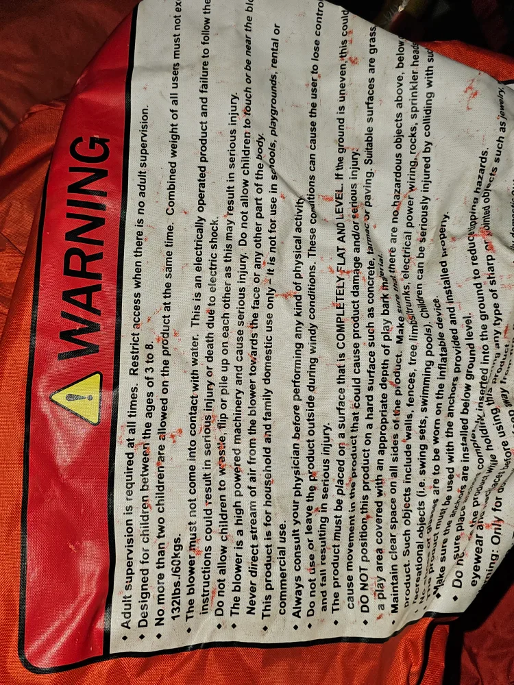 iPlay Inflatable Bouncy Castle image indicator(2)