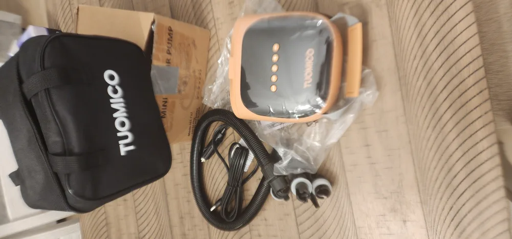 Tuomico Paddle Board Electric Air Pump - NEW image indicator(3)
