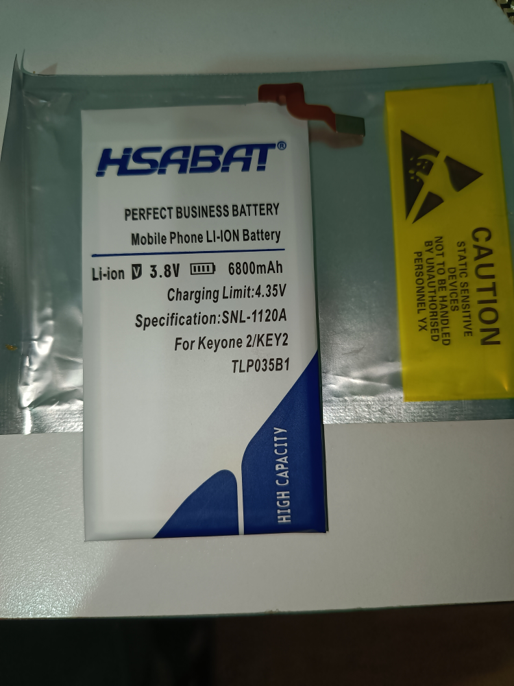 tlp035b1 Battery 6800mAh for Blackberry key 2/ keyone 2