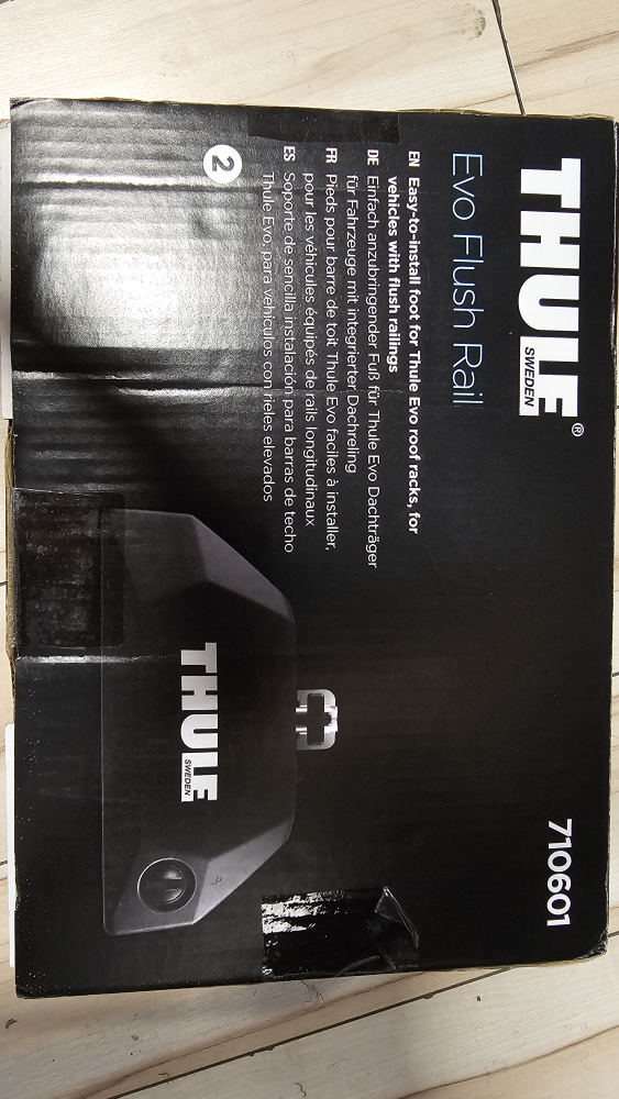 Thule Evo Flush Rail 710601 Roof Racks - NEW