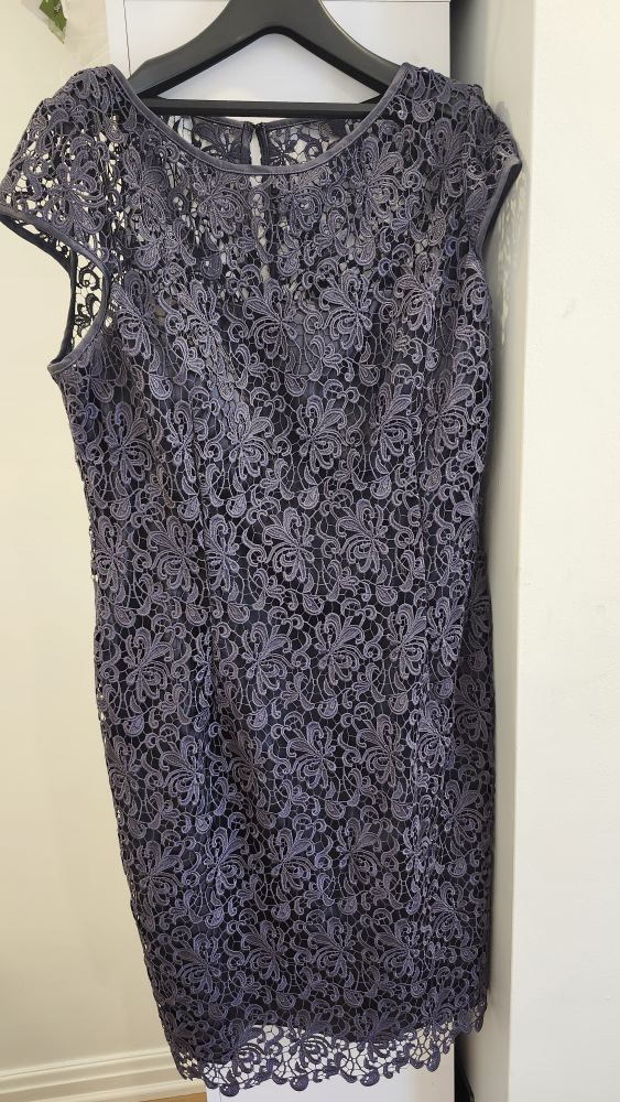 Adrianna Papell Lace Dress - Size 12