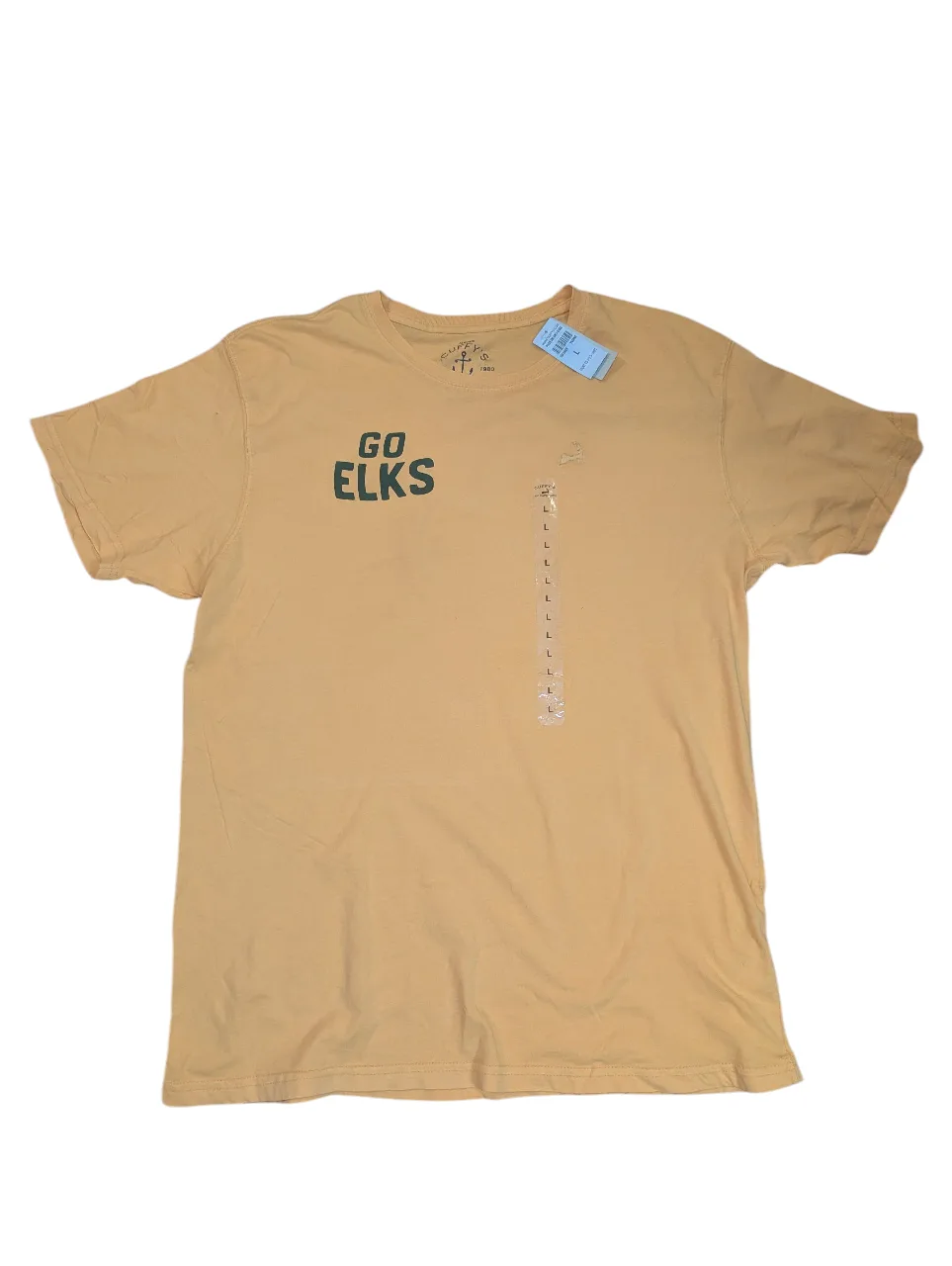NEW Edmonton Elks soft vintage wash mens large loose fit t-shirt image indicator(2)